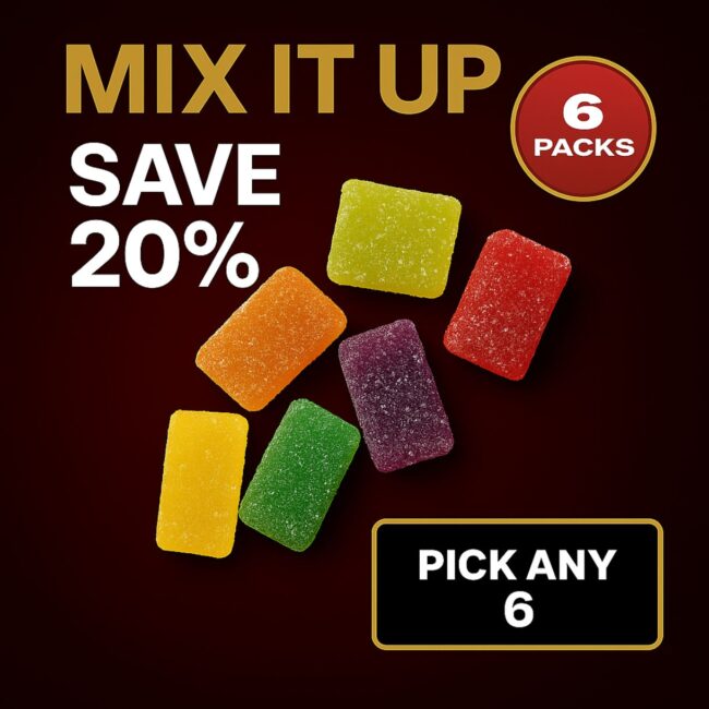 MIX IT UP - EDIBLE PACKS - PICK ANY 6 - SAVE 20%