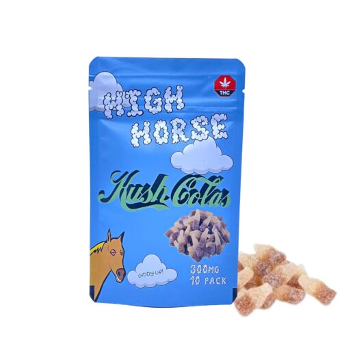 HIGH HORSE KUSH COLAS 10/pk (300mg THC)