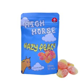 Hazy Peach Edibles