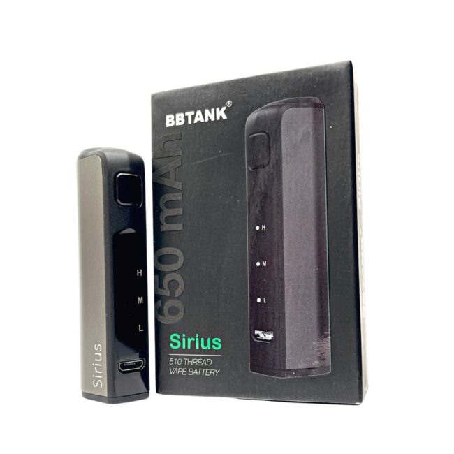 BBTANK SIRIUS BATTERY KIT - (510 THREAD)
