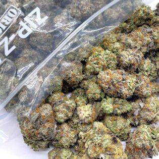 1/2p - SOUR JAMAICAN LIME (BULK) - BALANCED HYBRID - (AAA)