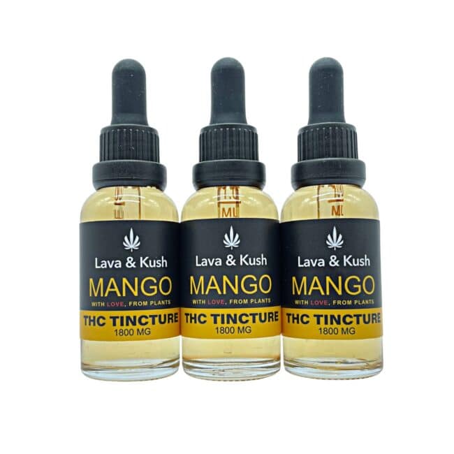 L&K MANGO THC TINCTURE IN MCT OIL (1800mg) - 30ml - Image 3