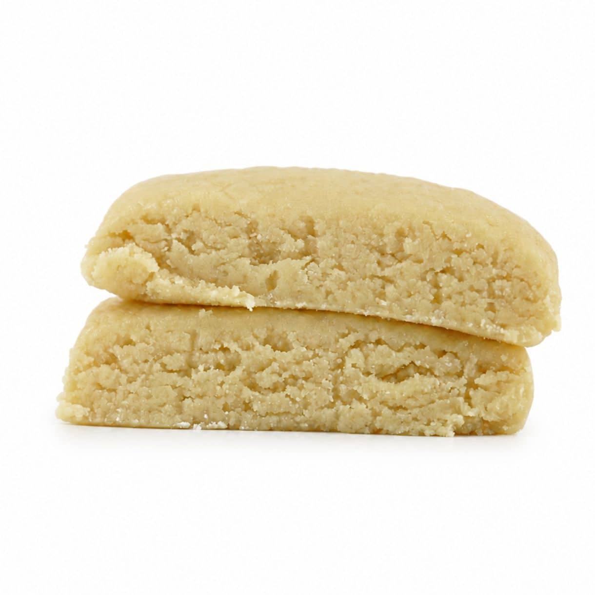 blueberry dream budder Premium light-golden cannabis concentrate with a smooth, dense texture, displayed as a sliced nug-style extract on a clean white background.