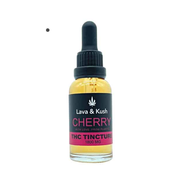 L&K CHERRY THC TINCTURE IN MCT OIL (1800mg) - 30ml