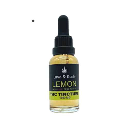L&K LEMON THC TINCTURE IN MCT OIL - 30ml
