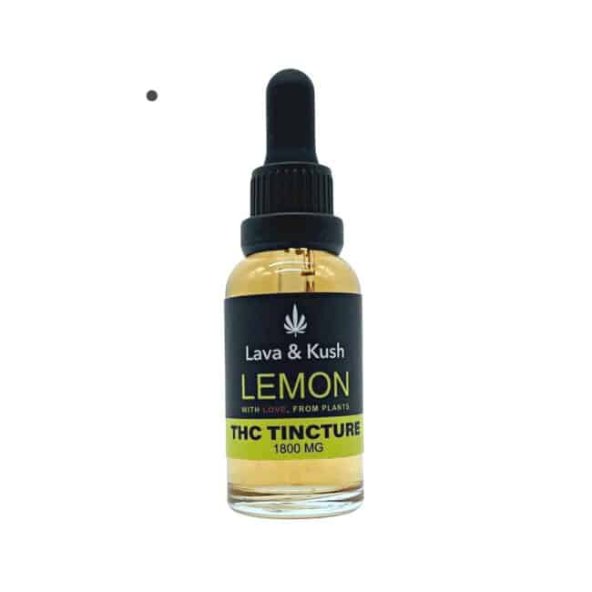 L&K LEMON THC TINCTURE IN MCT OIL - 30ml