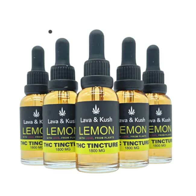 L&K LEMON THC TINCTURE IN MCT OIL - 30ml - Image 4