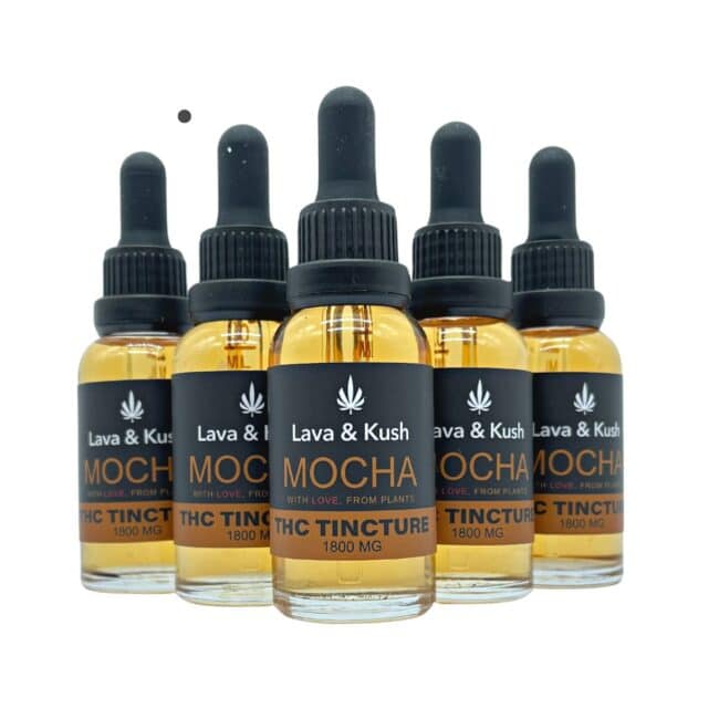 L&K MOCHA THC TINCTURE IN MCT OIL (1800mg) - 30ml - Image 4