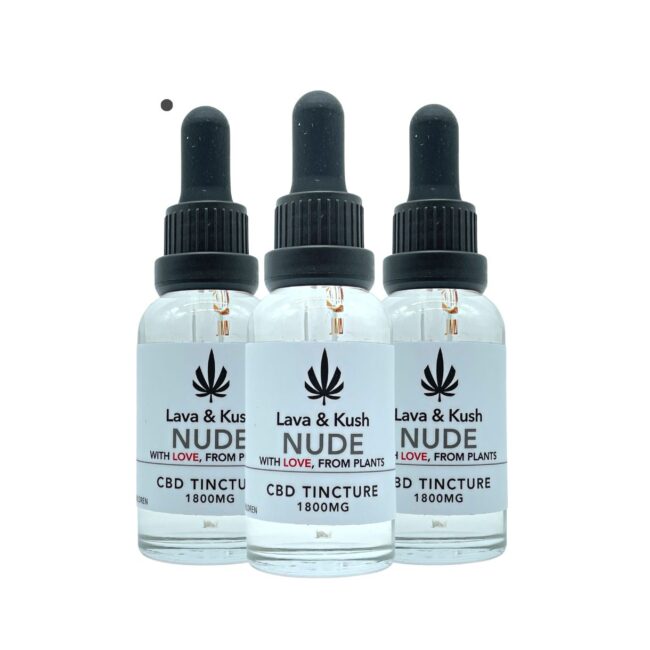 L&K NUDE CBD TINCTURE IN MCT OIL - 30ml (1800mg) - Image 3