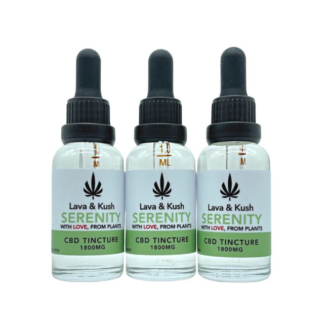 L&K SERENITY CBD TINCTURE IN MCT OIL - 30ml MARJORAM ESSENTIAL OIL - FOR RELAXATION (1800mg) - Image 3