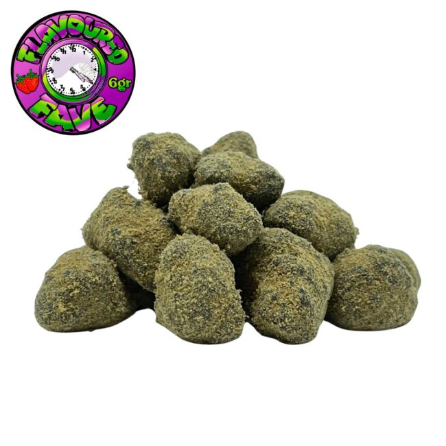 6gr - FLAVOURED FAVE - STRAWBERRY FLAVOURED MOON ROCKS - INDICA - (AAAA)