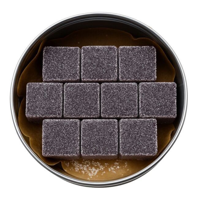 SOUR SMASH MINI CUBES - GRAPE 10/pk (200mg THC) - Image 3