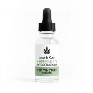 L&K SERENITY CBD TINCTURE IN MCT OIL - 30ml MARJORAM ESSENTIAL OIL - FOR RELAXATION (1800mg)