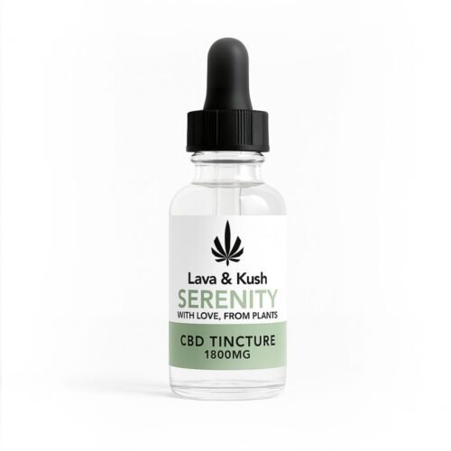 L&K SERENITY CBD TINCTURE IN MCT OIL - 30ml MARJORAM ESSENTIAL OIL - FOR RELAXATION (1800mg)