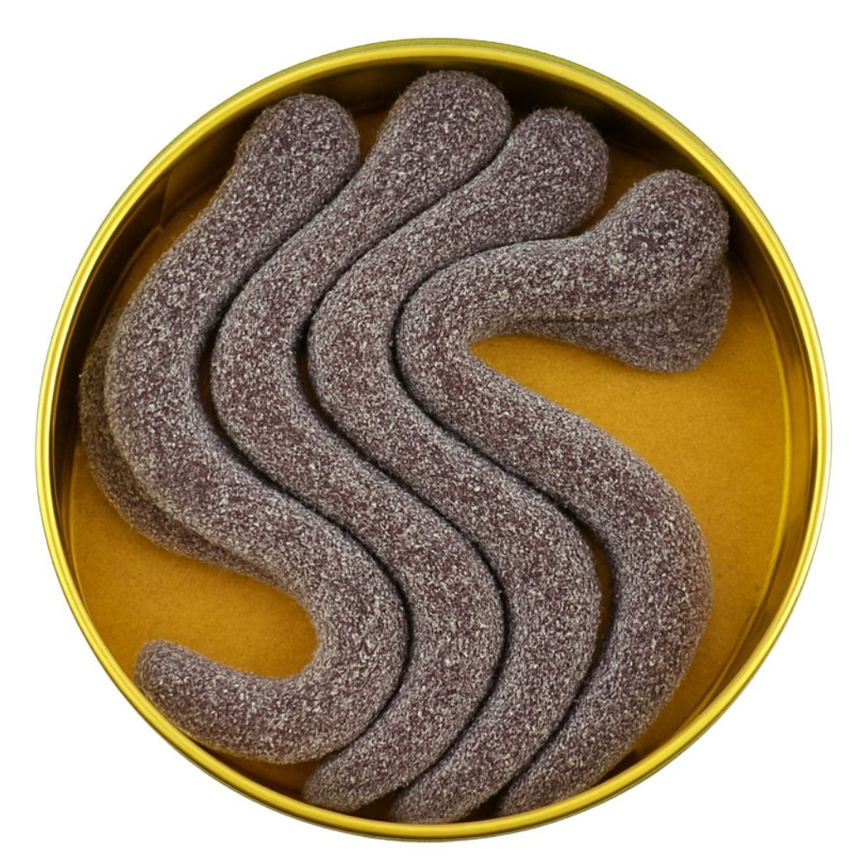SOUR SMASH WORMS - ROOT BEER 8/pk (800mg THC) - Image 3