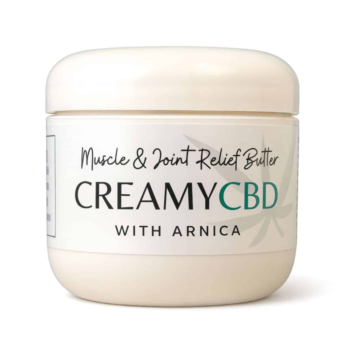4oz - L&K CREAMY CBD BODY BUTTER - WITH ARNICA - FOR PAIN RELIEF (1000mg CBD)